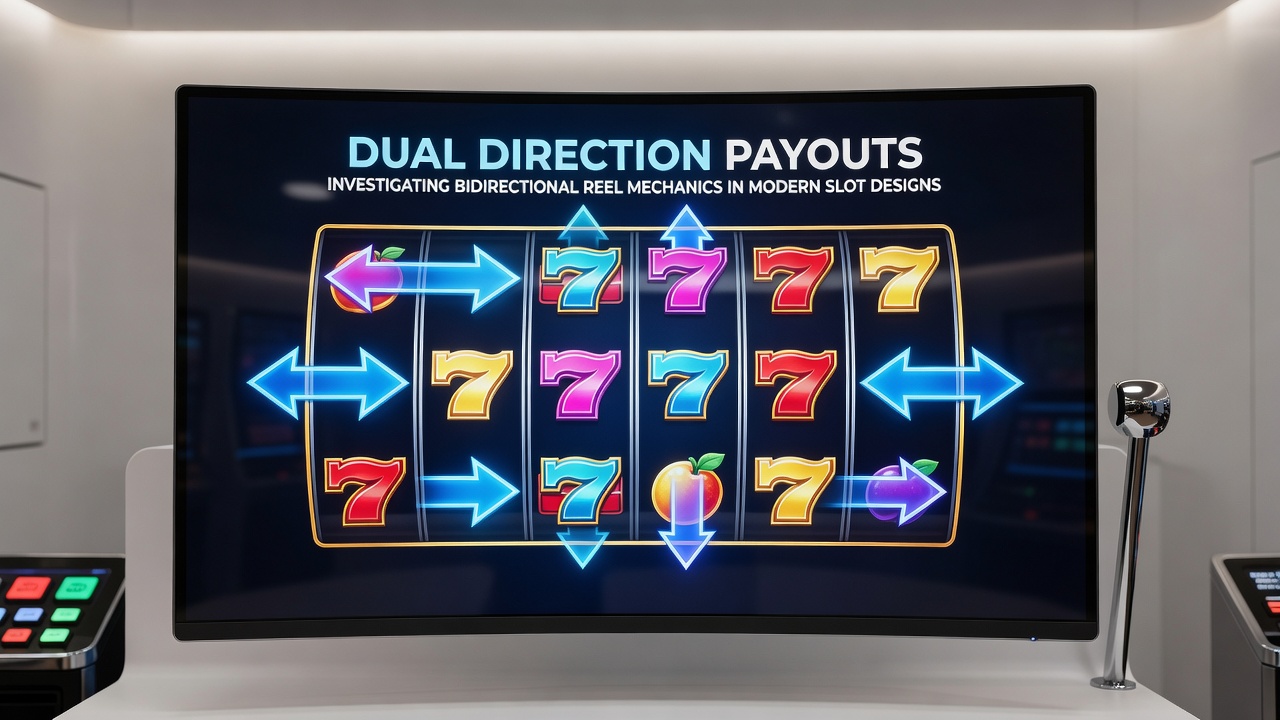Close-up of a slot interface displaying simultaneous left-to-right and right-to-left winning combinations